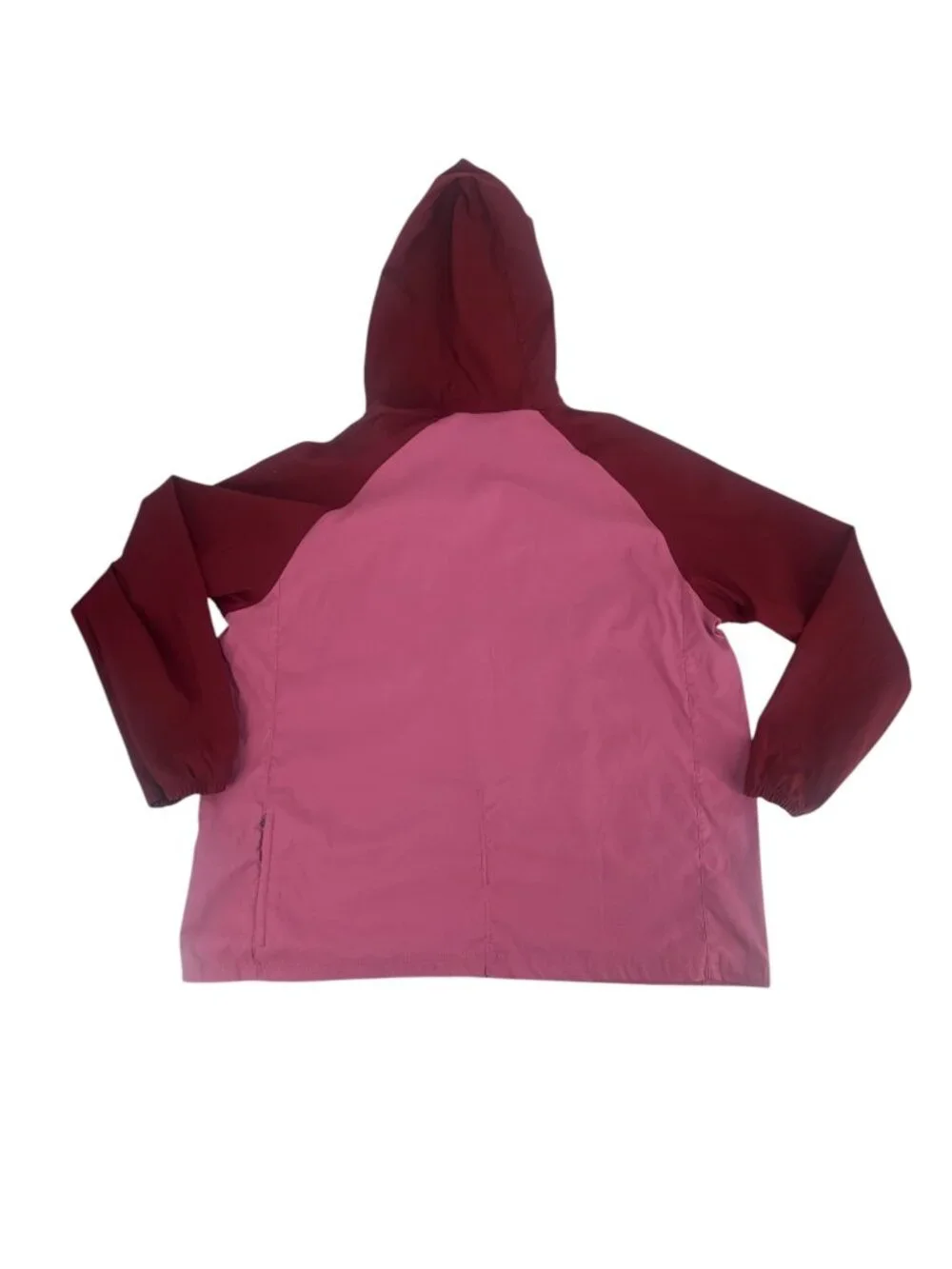 The North Face Jacket XXL Pink Burgundy Half Zip Anorak Hoodie Utility Gorpcore
